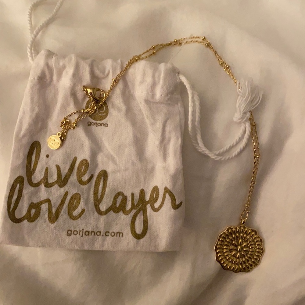 Gorjana Mosaic Coin Necklace